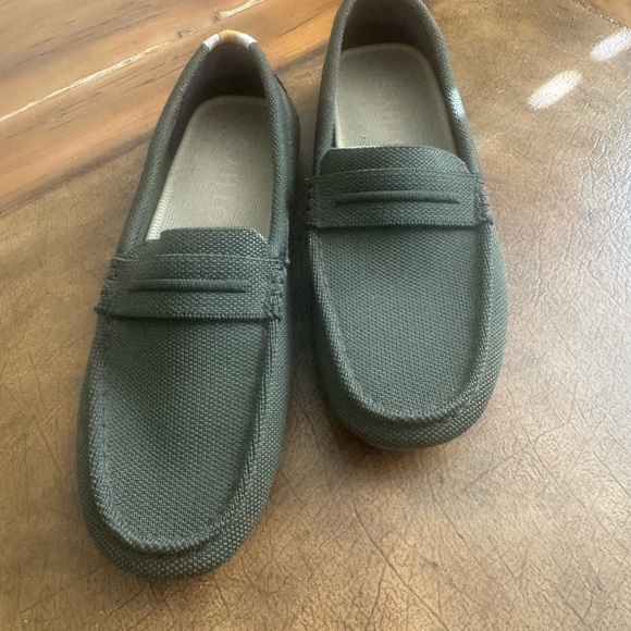 Rothy's Shoes - Rothy's Olive Green Women's Canvas Penny Loafers